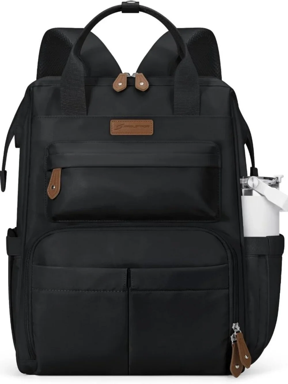 Stylish Waterproof Laptop Backpack for Men & Women, Fits 15.6-17.3